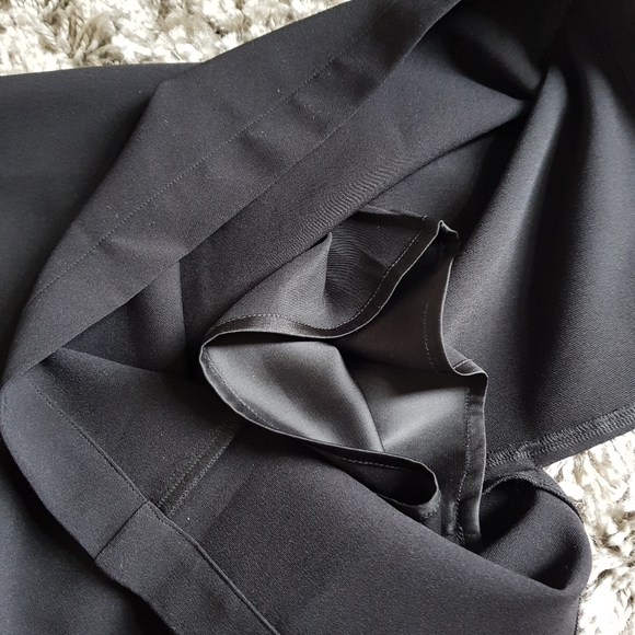 NWT Bianca and Bridgett "Jade" Elegant Midi Black Dress with Tulle Detail - Picture 10 of 16